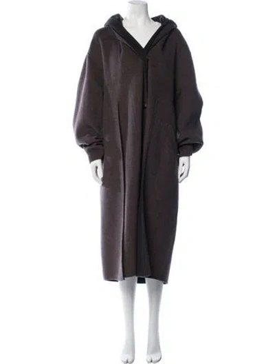 Pre-owned Oska Wool Coat In Brown