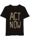 Osklen Act Now Poster Mc T-shirt In Black