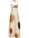 Osklen Amarração Sol Claro Dress In Multi