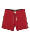 Osklen Aquaone Flex Swim Shorts In Red