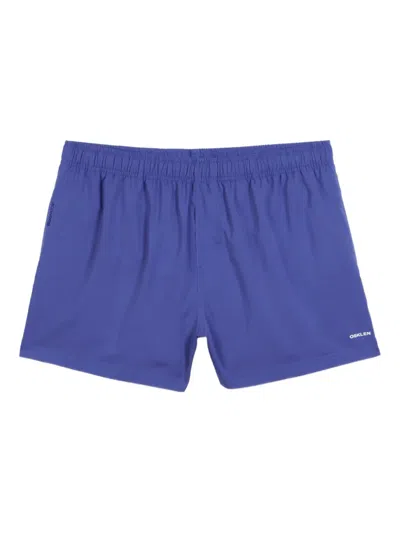Osklen Aquaone Ride Zip-pocket Swim Shorts In Blue