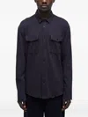 Osklen Army Pockets Long-sleeved Shirt In Blue