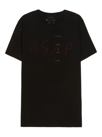 Osklen Asap Rough T-shirt In Black