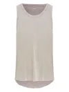Osklen Asymmetric-hem Tank Top In Neutral