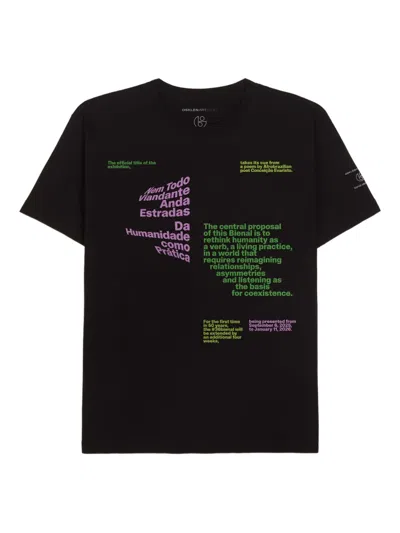 Osklen Bienal 2025 Graphic T-shirt In Black