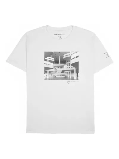 Osklen Bienal Grasmo Graphic T-shirt In White