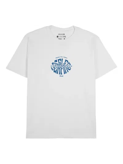 Osklen Big Shirt 70s Surfing Mc T-shirt In White