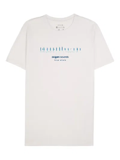 Osklen Blue Whale T-shirt In White