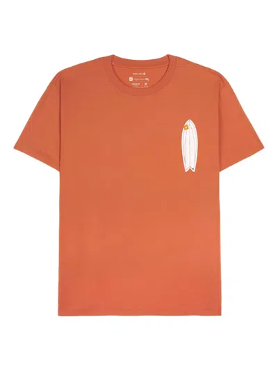 Osklen Board T-shirt In Orange