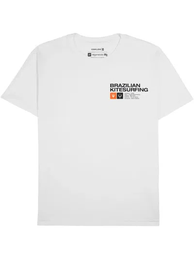 Osklen Brazilian Kitesurfing T-shirt In White