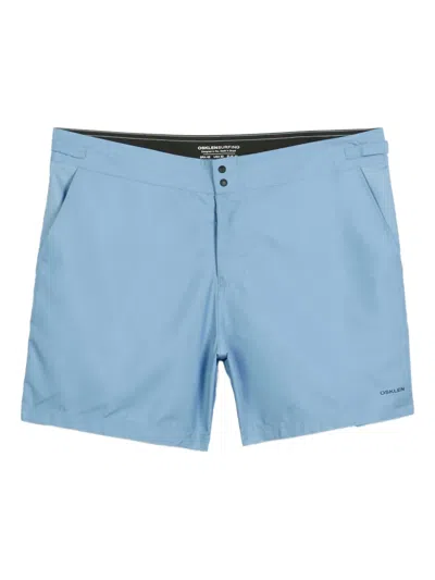 Osklen Button-fastening Shorts In Blue
