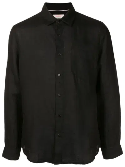 Osklen Buttoned-up Long-sleeved Shirt In Black