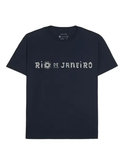 Osklen Caiçara Rio T-shirt In Blue