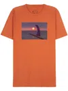 Osklen Caio 03 Mc Vintage T-shirt In Orange