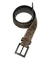 Osklen Calf Hair Belt In Brown