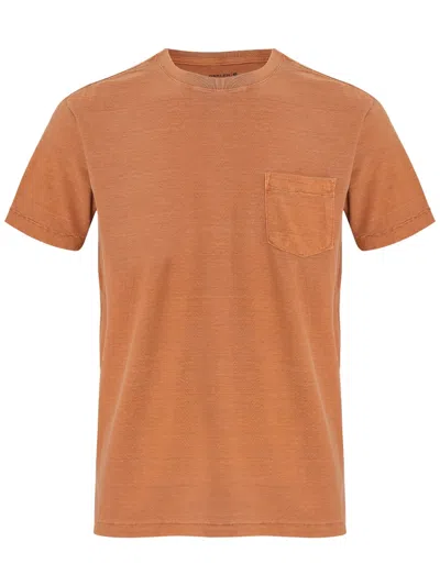 Osklen Chest-pocket T-shirt In Orange