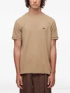 Osklen Contrast-seam T-shirt In Brown