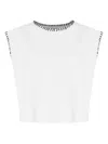Osklen Contrast-stitching Top In White