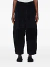 Osklen Corduroy Panelled Trousers In Black