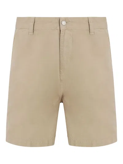 Osklen Cotton Bermuda Shorts In Neutral