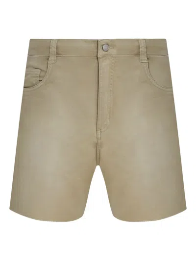 Osklen Cotton-blend Bermuda Shorts In Neutral