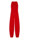 Osklen Cotton-blend Jumpsuit In Red