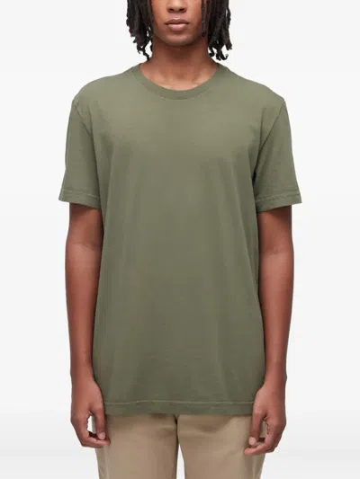 Osklen Cotton Crew-neck T-shirt In Green