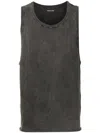 Osklen Cotton Jersey Tank Top In Gray