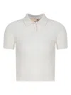 Osklen Cotton Polo Top In White