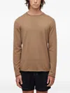 Osklen Cotton Round-neck Sweater In Brown