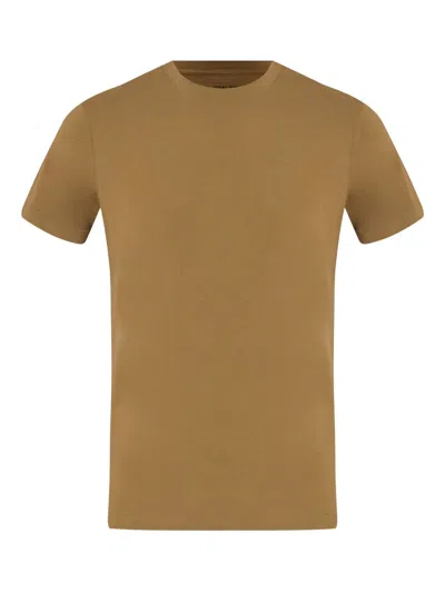 Osklen Cotton T-shirt In Brown