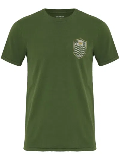 Osklen Cotton T-shirt In Green
