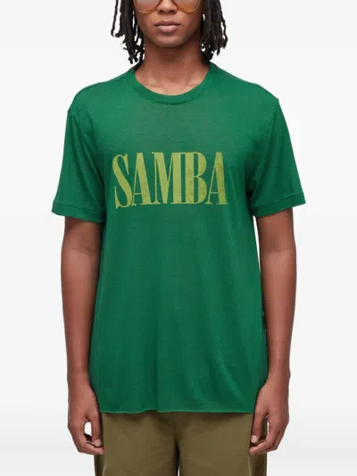 Osklen Cotton T-shirt In Green