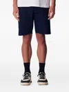 Osklen Cotton Tailored Shorts In Blue