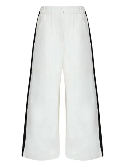 Osklen Cotton Trousers In White