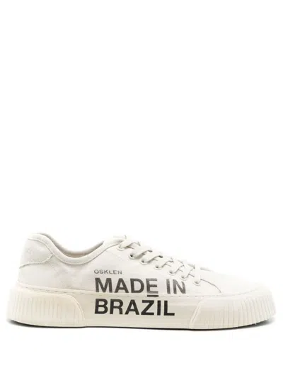 Osklen Creeper Low-top Sneakers In White