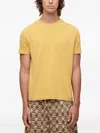 Osklen Crew-neck Cotton T-shirt In Yellow