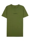 Osklen Crew-neck Short-sleeve T-shirt In Green