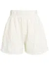 Osklen Crinkled Shorts In White