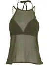 Osklen Crochet Top In Green