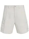 Osklen Crystal Flow Bermuda Shorts In White