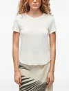 Osklen Curved-hem T-shirt In White