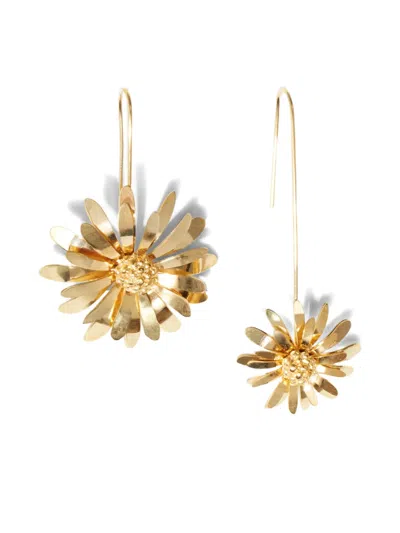 Osklen Daisy-shape Earrings In Gold