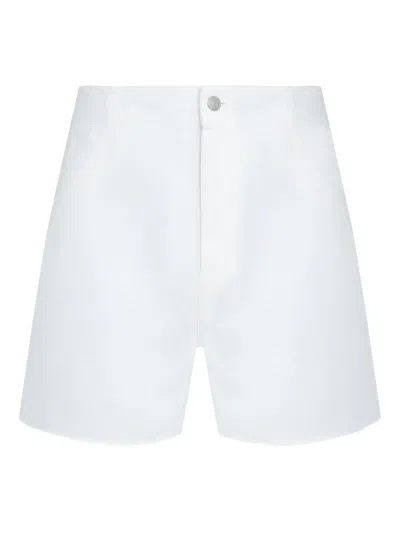 Osklen Denim Shorts In White