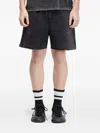 Osklen Drawstring Bermuda Shorts In Black