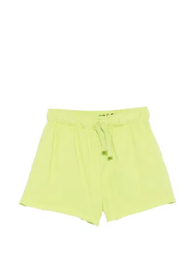 Osklen Drawstring Shorts In Green