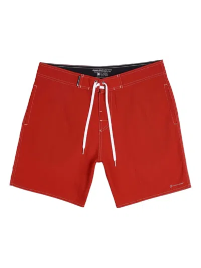 Osklen Drawstring Shorts In Red