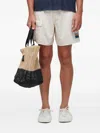 Osklen Drawstring Shorts In White