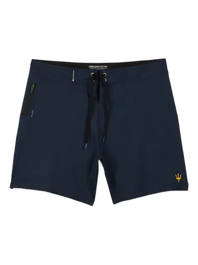Osklen Drawstring Swim Shorts In Blue