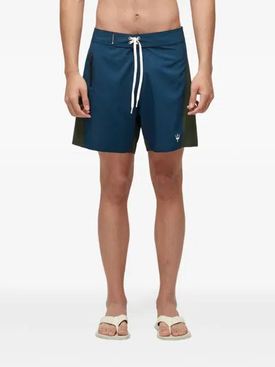 Osklen Drawstring Swim Shorts In Blue